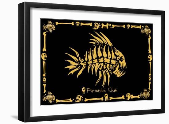 Pirhana Club-ALI Chris-Framed Premium Giclee Print