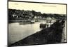 Pirna Elbe, Flusspartie Mit Dampfer, Anlegestelle-null-Mounted Giclee Print