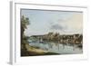 Pirna on the Elba, C.1756-Bernardo Bellotto-Framed Giclee Print