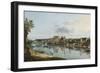 Pirna on the Elba, C.1756-Bernardo Bellotto-Framed Giclee Print