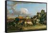 Pirna: The Obertor from the South, c.1760-Bernardo Bellotto-Framed Stretched Canvas