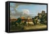 Pirna: The Obertor from the South, c.1760-Bernardo Bellotto-Framed Stretched Canvas