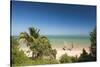 Pirogue, a Traditional Madagascar Sailing Boat, Ifaty Beach, Madagascar, Africa-Matthew Williams-Ellis-Stretched Canvas