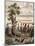 Pirogue Races, Bassac River, Atlas du Voyage D'Exploration de LIndochine by Doudart de Lagree-Louis Delaporte-Mounted Giclee Print
