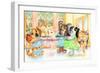 Pirouette Pets-Karen Middleton-Framed Premium Giclee Print