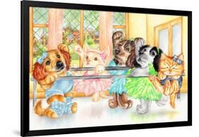 Pirouette Pets-Karen Middleton-Framed Giclee Print