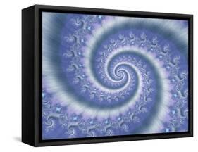 Pirouette-Fractalicious-Framed Stretched Canvas