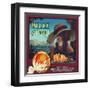 Piru, California, Belle of Piru Brand Citrus Label-Lantern Press-Framed Art Print