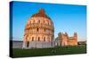 Pisa Baptistery-bloodua-Stretched Canvas