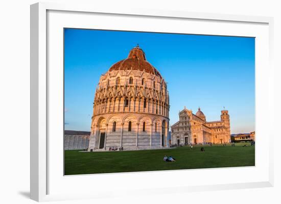 Pisa Baptistery-bloodua-Framed Photographic Print