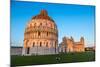 Pisa Baptistery-bloodua-Mounted Photographic Print