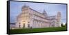 Pisa, Campo Dei Miracoli, Tuscany. Cathedral and Leaning Tower at Dusk, Long Exposure-Francesco Riccardo Iacomino-Framed Stretched Canvas