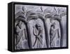 Pisa Cathedral, Saint Ranieri Portal, Detail of Bronze Door Panel with Scene from New Testament-null-Framed Stretched Canvas