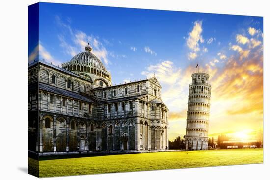 Pisa City-vent du sud-Stretched Canvas