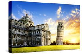 Pisa City-vent du sud-Stretched Canvas