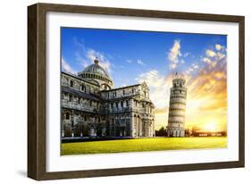 Pisa City-vent du sud-Framed Photographic Print