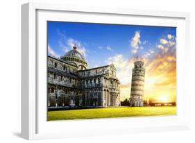 Pisa City-vent du sud-Framed Photographic Print