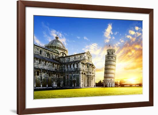 Pisa City-vent du sud-Framed Photographic Print
