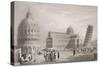 Pisa, Engraved by William Finden (1787-1852)-Samuel Prout-Stretched Canvas