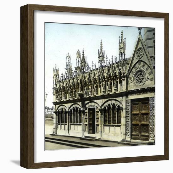 Pisa (Italy), Santa Maria Della Spina Church (1323), Circa 1895-Leon, Levy et Fils-Framed Photographic Print