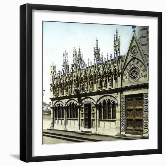 Pisa (Italy), Santa Maria Della Spina Church (1323), Circa 1895-Leon, Levy et Fils-Framed Photographic Print