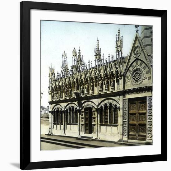 Pisa (Italy), Santa Maria Della Spina Church (1323), Circa 1895-Leon, Levy et Fils-Framed Photographic Print