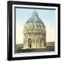 Pisa (Italy), the Baptistery (XIIth-XIVth Century), Circa 1895-Leon, Levy et Fils-Framed Photographic Print