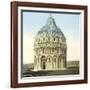 Pisa (Italy), the Baptistery (XIIth-XIVth Century), Circa 1895-Leon, Levy et Fils-Framed Photographic Print