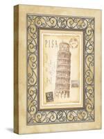 Pisa Postcard-Andrea Laliberte-Stretched Canvas