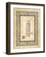 Pisa Postcard-Andrea Laliberte-Framed Art Print