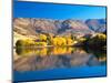 Pisa Range and Lowburn Inlet, Lake Dunstan near Cromwell, Central Otago-David Wall-Mounted Photographic Print