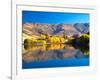 Pisa Range and Lowburn Inlet, Lake Dunstan near Cromwell, Central Otago-David Wall-Framed Photographic Print