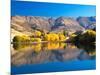 Pisa Range and Lowburn Inlet, Lake Dunstan near Cromwell, Central Otago-David Wall-Mounted Photographic Print