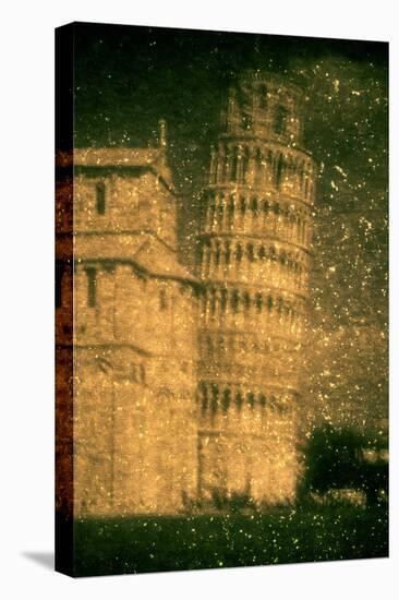 Pisa Tower by Andre Burian-André Burian-Stretched Canvas