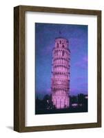 Pisa Tower by Andre Burian-André Burian-Framed Photographic Print