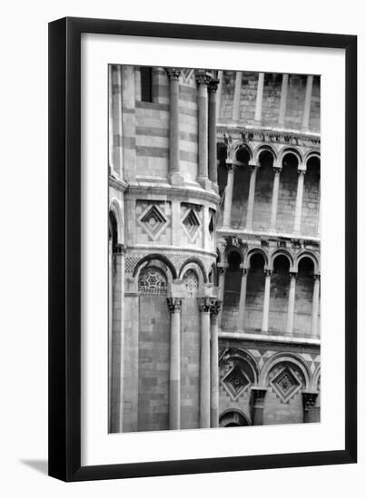 Pisa-Jeff Pica-Framed Premium Photographic Print