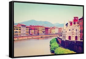 Pisa-gkuna-Framed Stretched Canvas