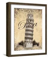 Pisa-Todd Williams-Framed Art Print