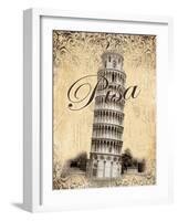 Pisa-Todd Williams-Framed Art Print