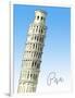 Pisa-The Saturday Evening Post-Framed Premium Giclee Print