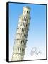 Pisa-The Saturday Evening Post-Framed Stretched Canvas