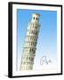 Pisa-The Saturday Evening Post-Framed Giclee Print