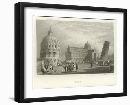 Pisa-Samuel Prout-Framed Giclee Print