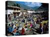 Pisac Market, Pisac, Peru-Steve Vidler-Stretched Canvas