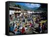 Pisac Market, Pisac, Peru-Steve Vidler-Framed Stretched Canvas