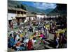 Pisac Market, Pisac, Peru-Steve Vidler-Mounted Photographic Print