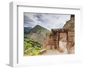 Pisac Ruins, Sacred Valley, Cusco Region, Peru, South America-Karol Kozlowski-Framed Photographic Print