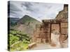 Pisac Ruins, Sacred Valley, Cusco Region, Peru, South America-Karol Kozlowski-Stretched Canvas