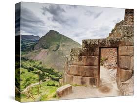 Pisac Ruins, Sacred Valley, Cusco Region, Peru, South America-Karol Kozlowski-Stretched Canvas