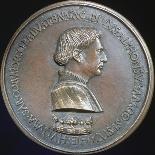 Medallion of Alfonso V Aragon, King of Naples and Sicily, 15th Century-Pisanello-Giclee Print